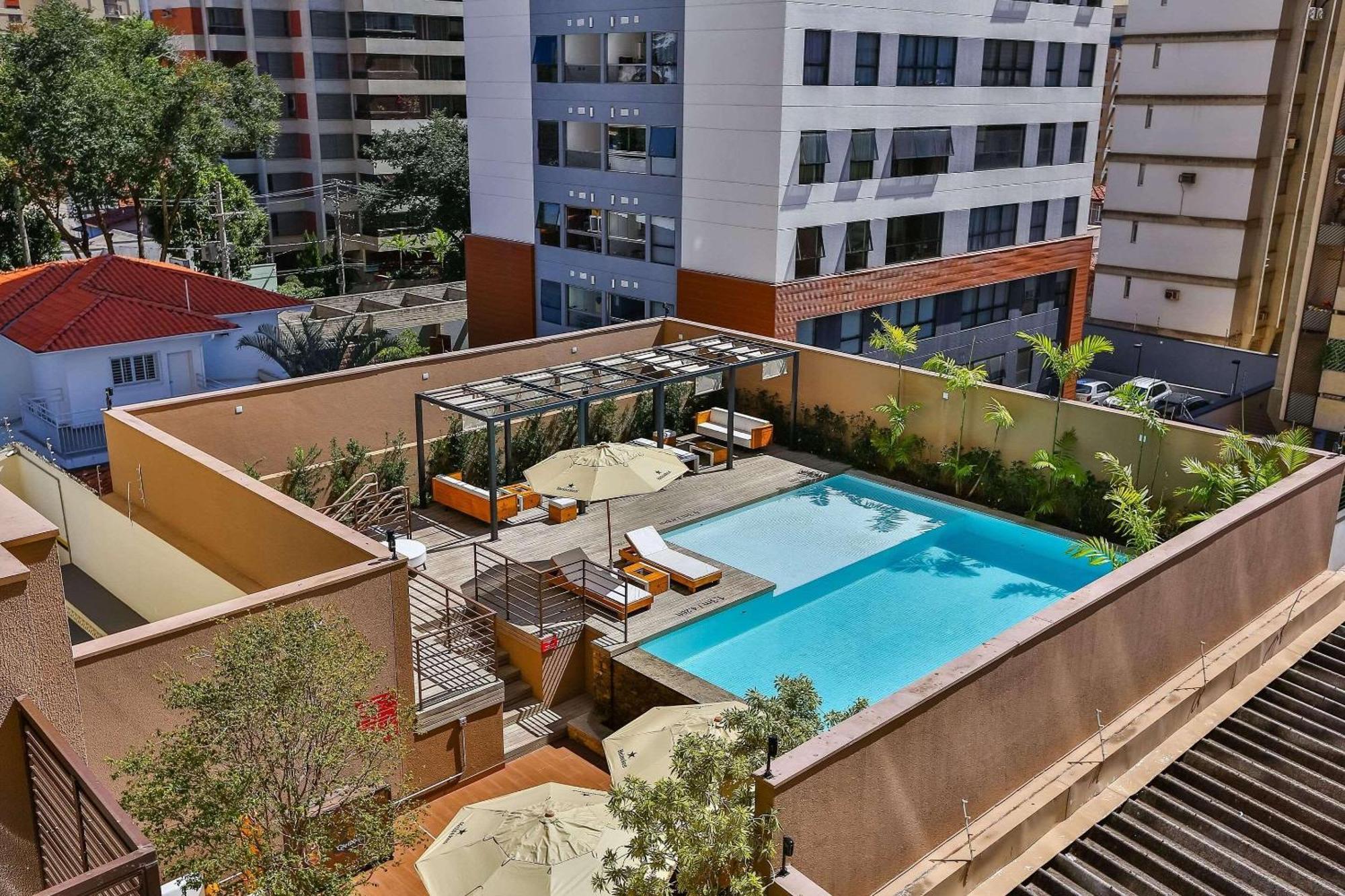Hotel Radisson RED Campinas Campinas  Exterior foto Rooftop pool at the Hotel Indigo, San Francisco